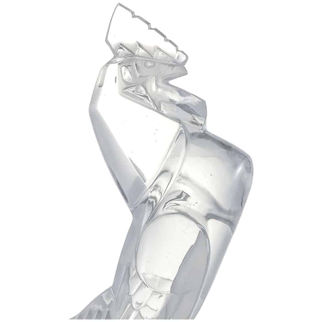 René Lalique : Mascotte « Coq Houdan » 5