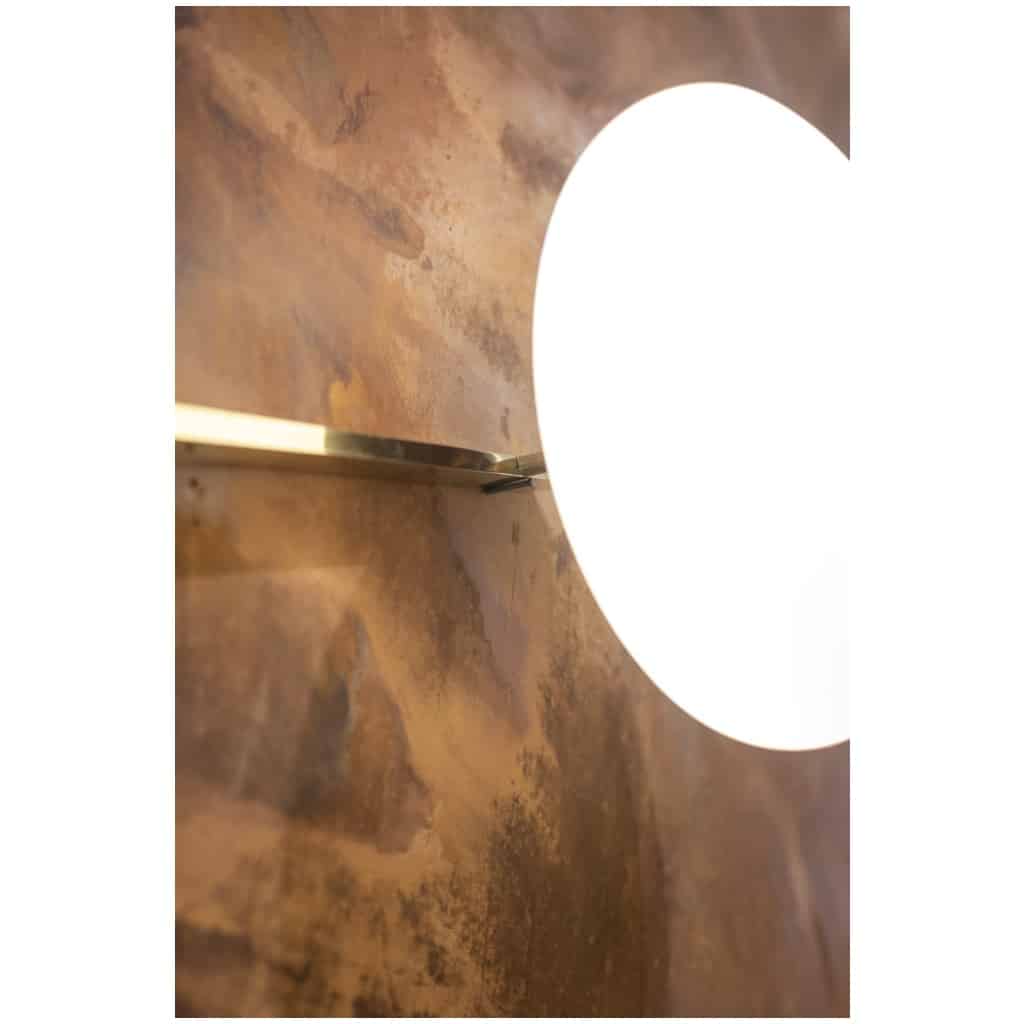 Wall lamp, or suspension, with six sconces, contemporary work 8