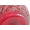 René Lalique : Vase « Perruches » rouge 14