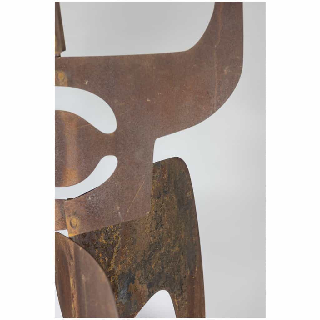 Sculpture entitled “Bugler the trumpet”, Contemporary work 5