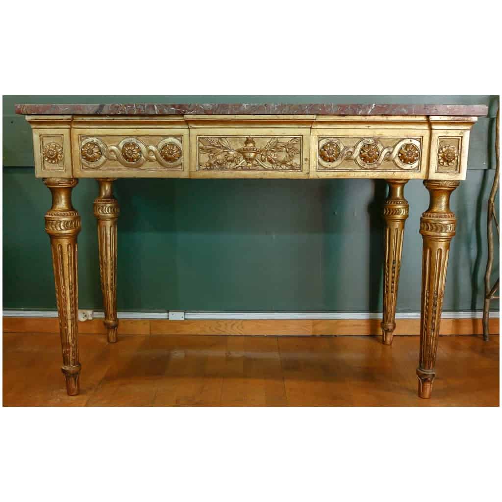 Large Console Louis XVI. 18th century. 5