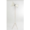 1950 Lampadaire Diabolo en laiton doré Maison Arlus 12