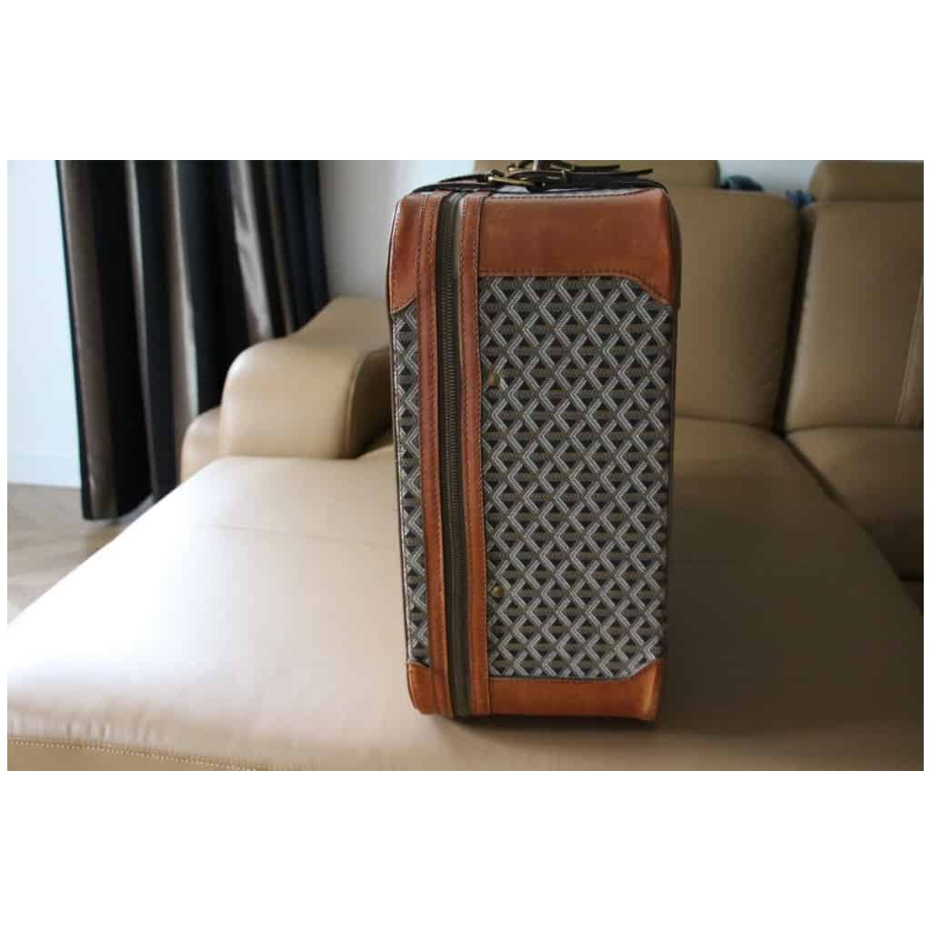 Goyard suitcase, Goyard travel bag, Goyard dust bag - Les Puces de Paris  Saint-Ouen