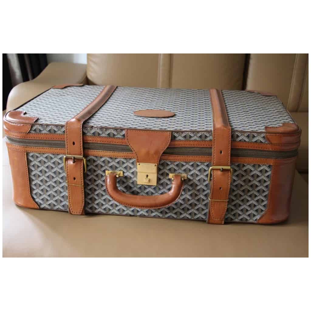 Goyard suitcase, Goyard travel bag, Goyard dust bag - Les Puces de Paris  Saint-Ouen