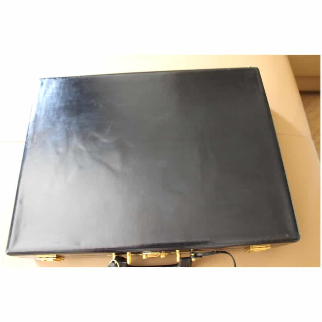 Hermes briefcase in black leather (Copy) 4