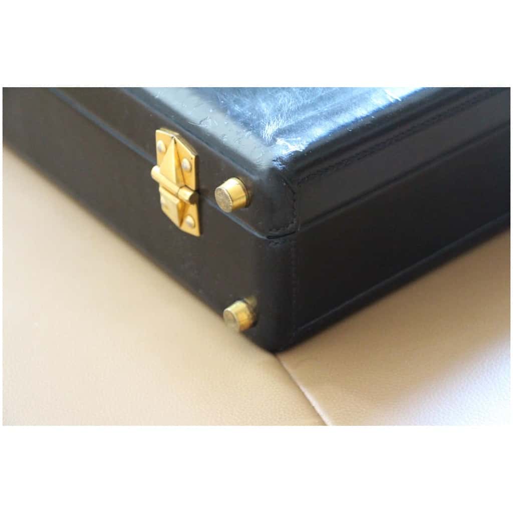 Hermes briefcase in black leather (Copy) 14
