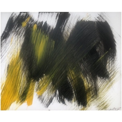 Composition abstraite Huile sur toile signée