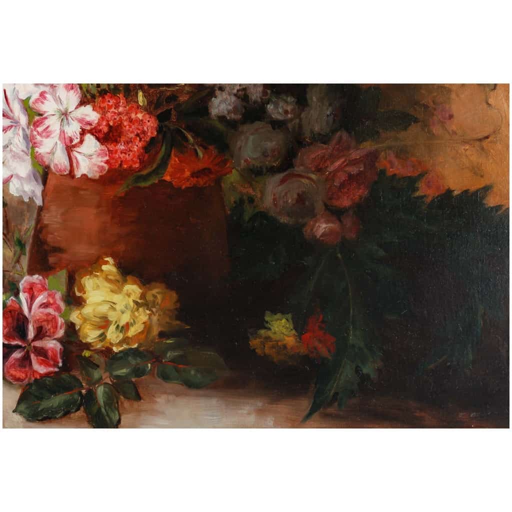 Victor Bourgeois (1870-1957). Bouquet De Fleurs. 9