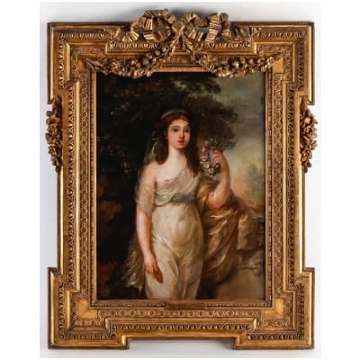 Vestal. Attributed to Angelica Kauffmann 1741-1807