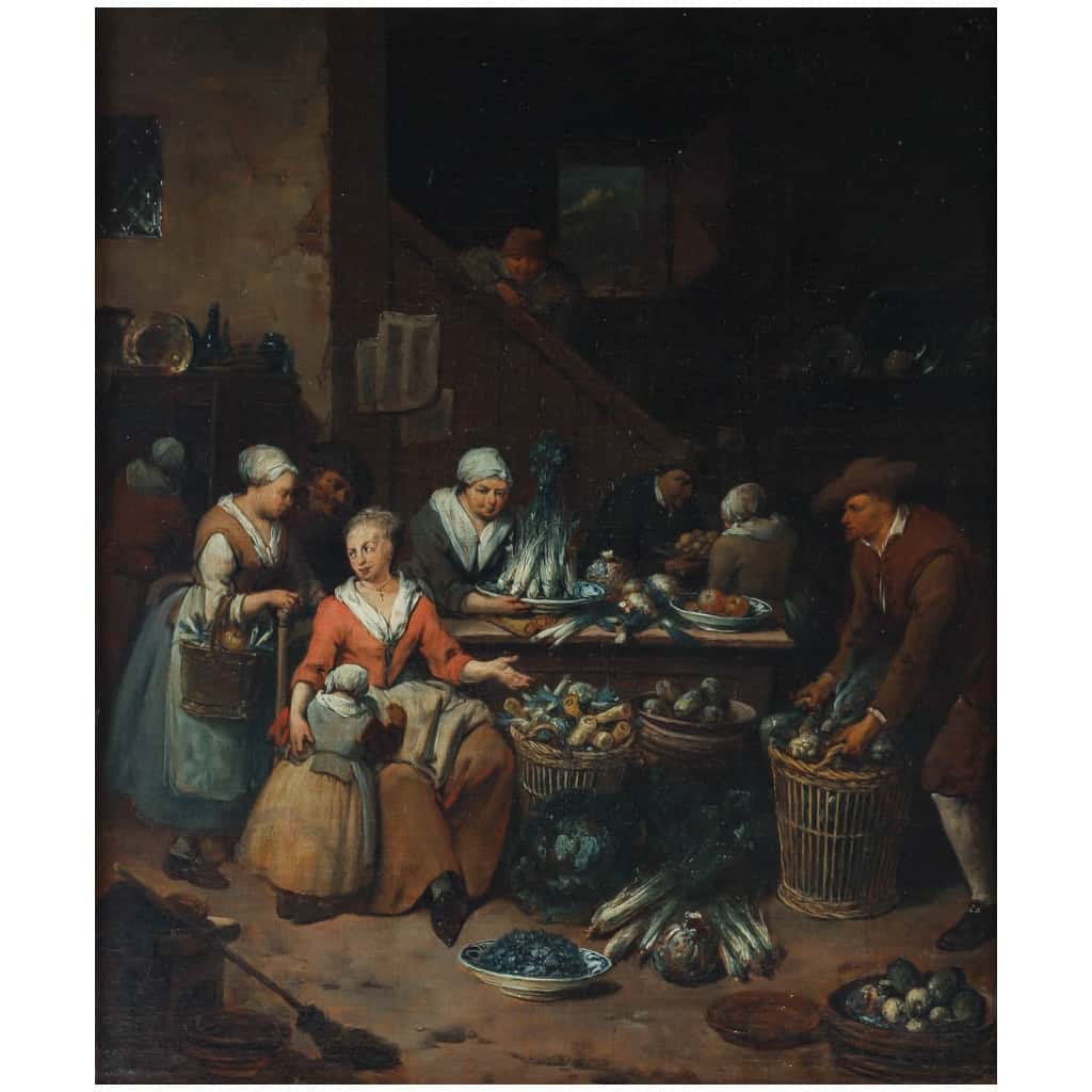 Jan-baptist Lambechts (1680-1731). Les Cuisines. 4