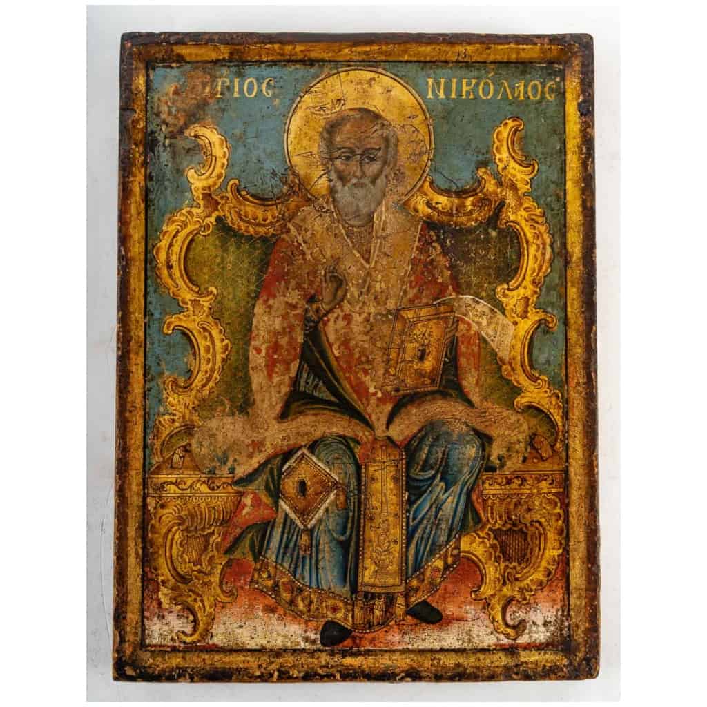 Icône représentant Saint Nicolas le Thaumaturge. 3