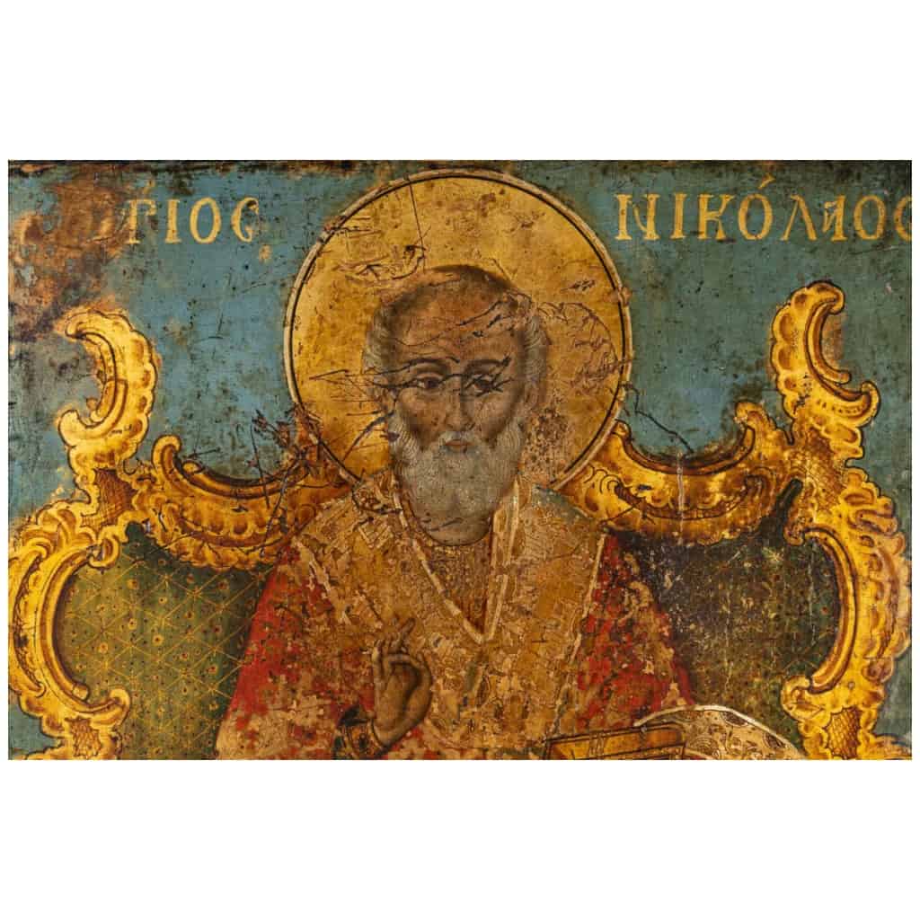 Icon representing Saint Nicholas the Thaumaturge. 7