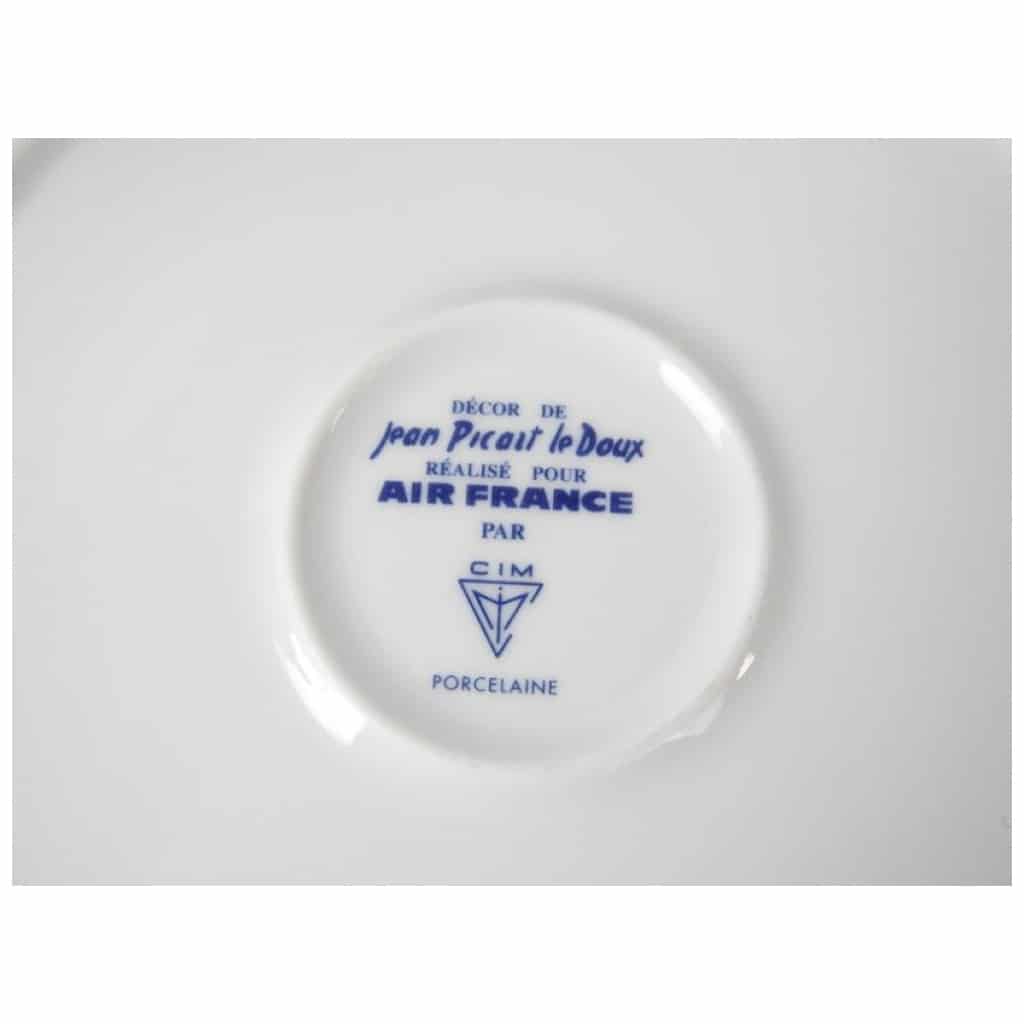 Douze assiettes d’après Jean Picart Le Doux pour le Concorde 8