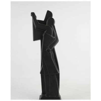 XNUMXth century ceramic sculpture: “Tango”