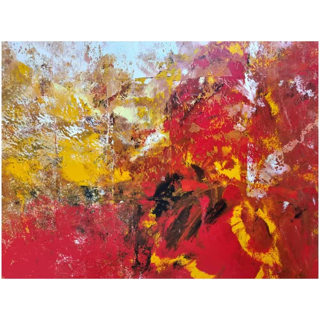 Jeantimir Kchaoudoff – 180*200cm – Mixed Technique on Canvas – 1941-2017 9