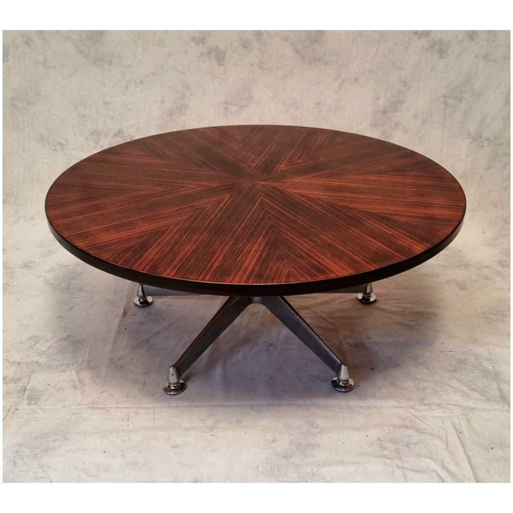 Table basse de Ico Parisi pour MIM Roma – Palissandre – Ca 1960 7