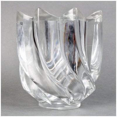 1950 Marc Lalique – Vase Eguzon Cristal