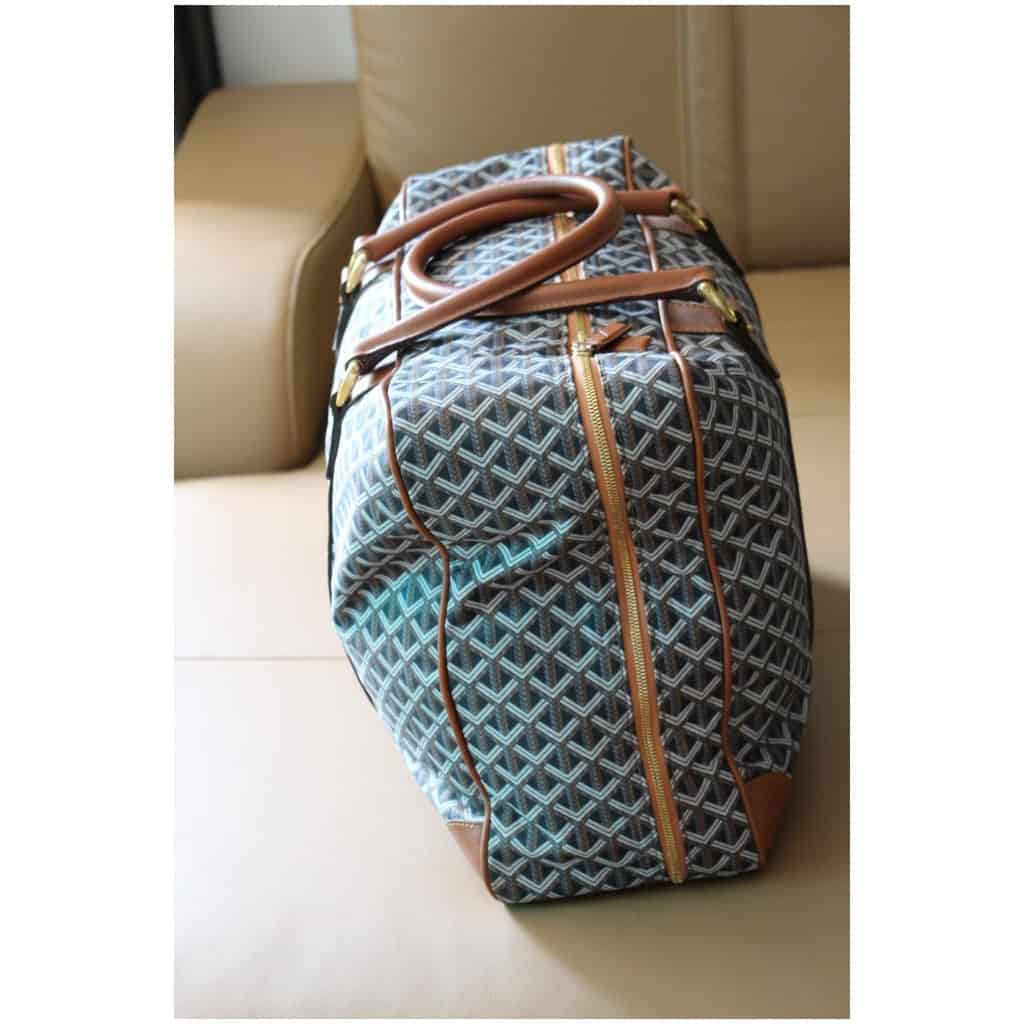 Goyard suitcase, Goyard travel bag, Goyard dust bag - Les Puces de