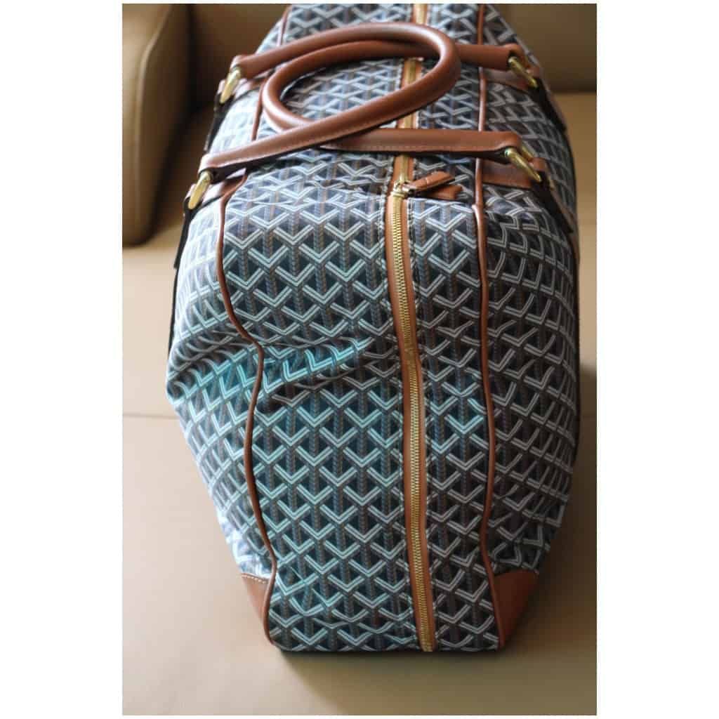 Valise Goyard, Sac de voyage Goyard, Sac à poussière Goyard 21