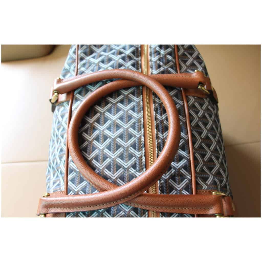 Valise Goyard, Sac de voyage Goyard, Sac à poussière Goyard 4
