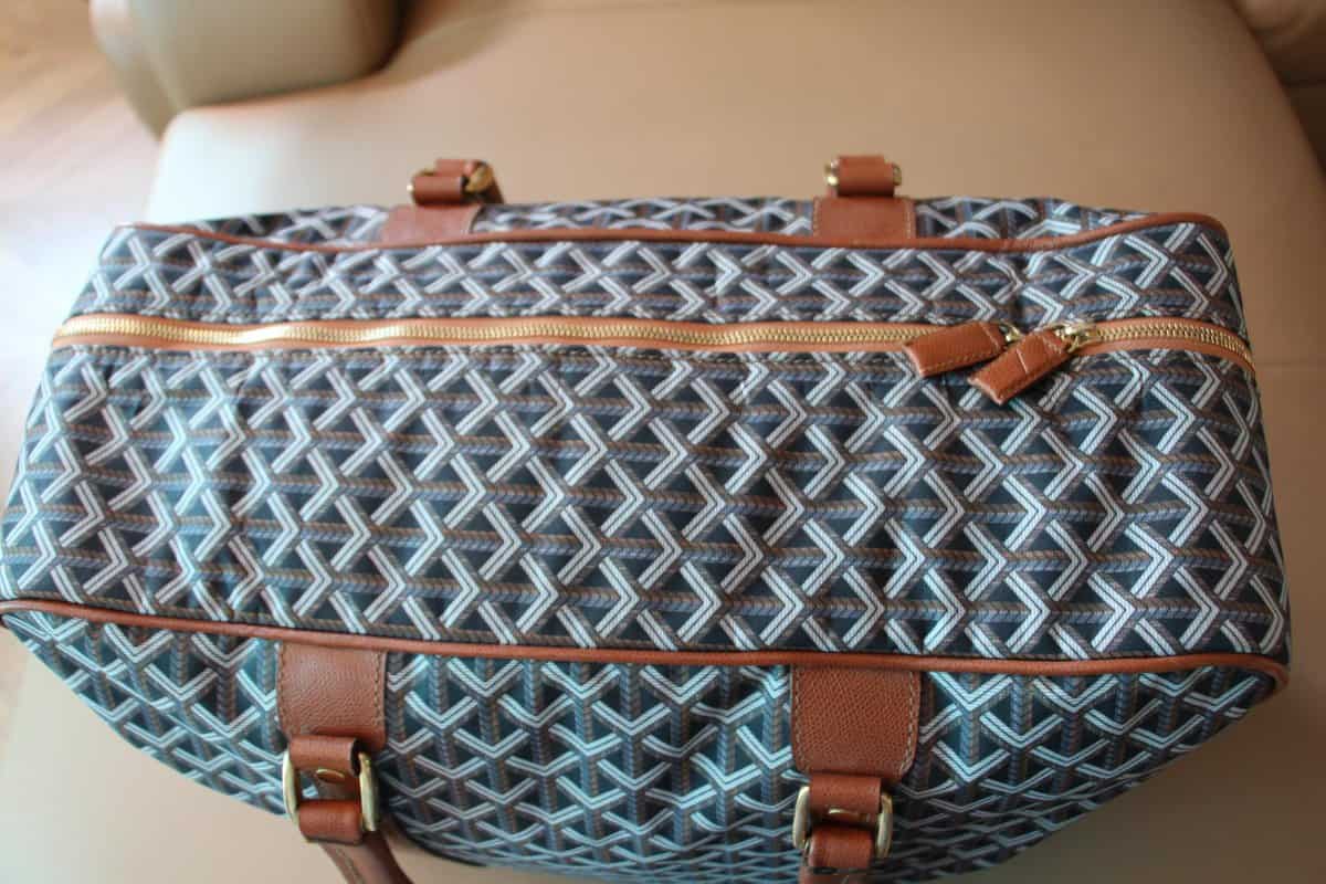 goyard travel 45 bag price