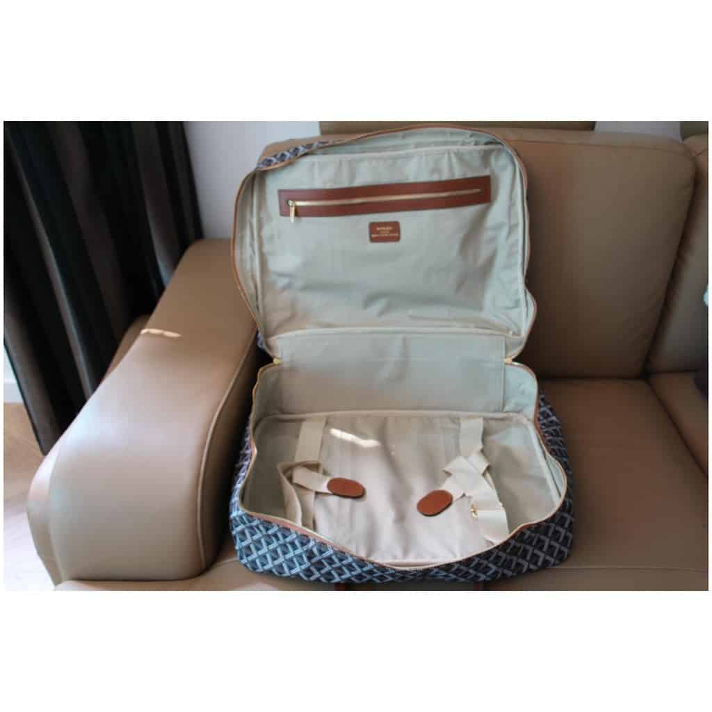 Valise Goyard, Sac de voyage Goyard, Sac à poussière Goyard 15
