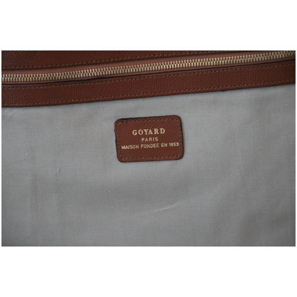 Valise Goyard, Sac de voyage Goyard, Sac à poussière Goyard 16