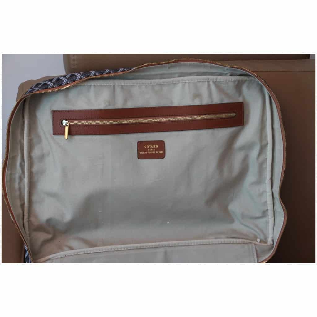 Valise Goyard, Sac de voyage Goyard, Sac à poussière Goyard 17