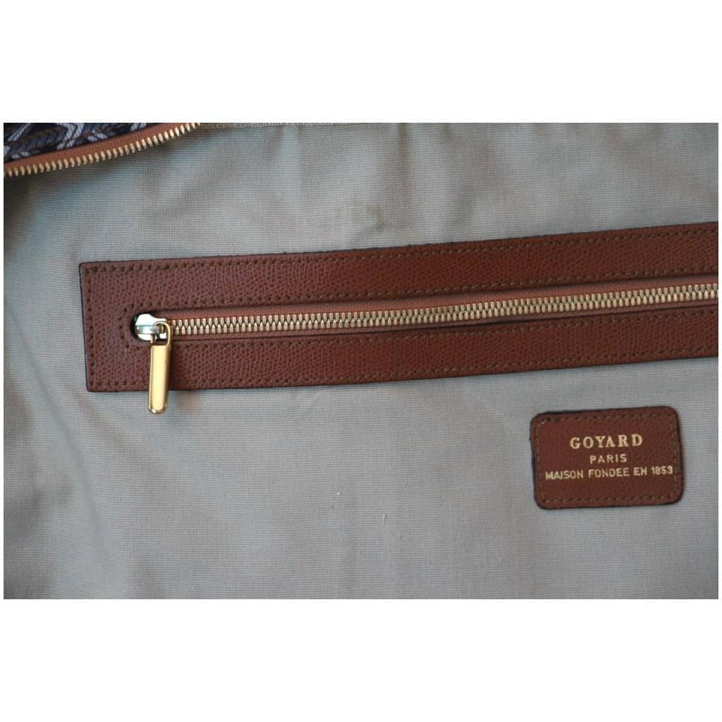 Valise Goyard, Sac de voyage Goyard, Sac à poussière Goyard 18