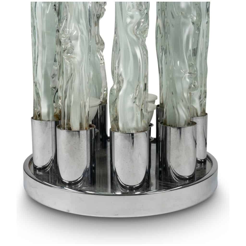Lampe en verre de Murano, modèle « Excalibur », années 1970 5