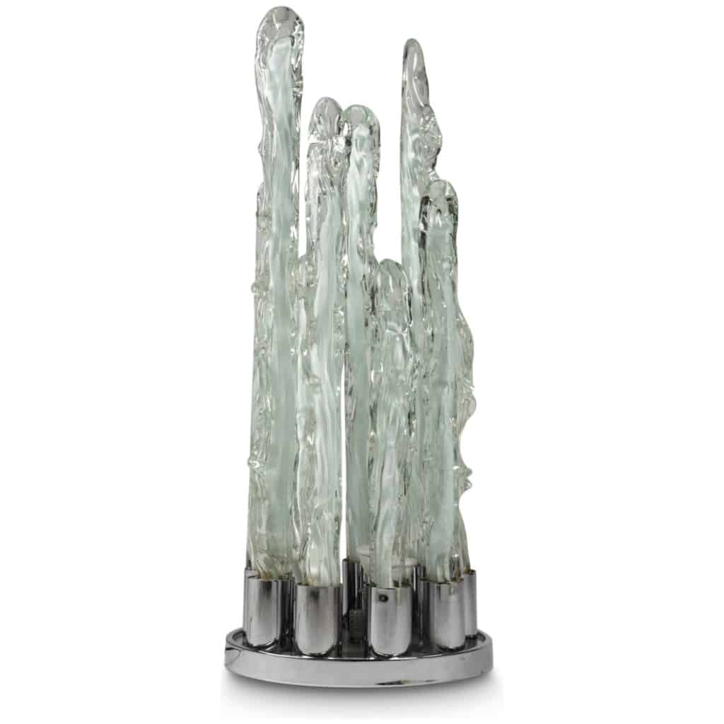 Murano glass lamp, "Excalibur" model, 1970s 3