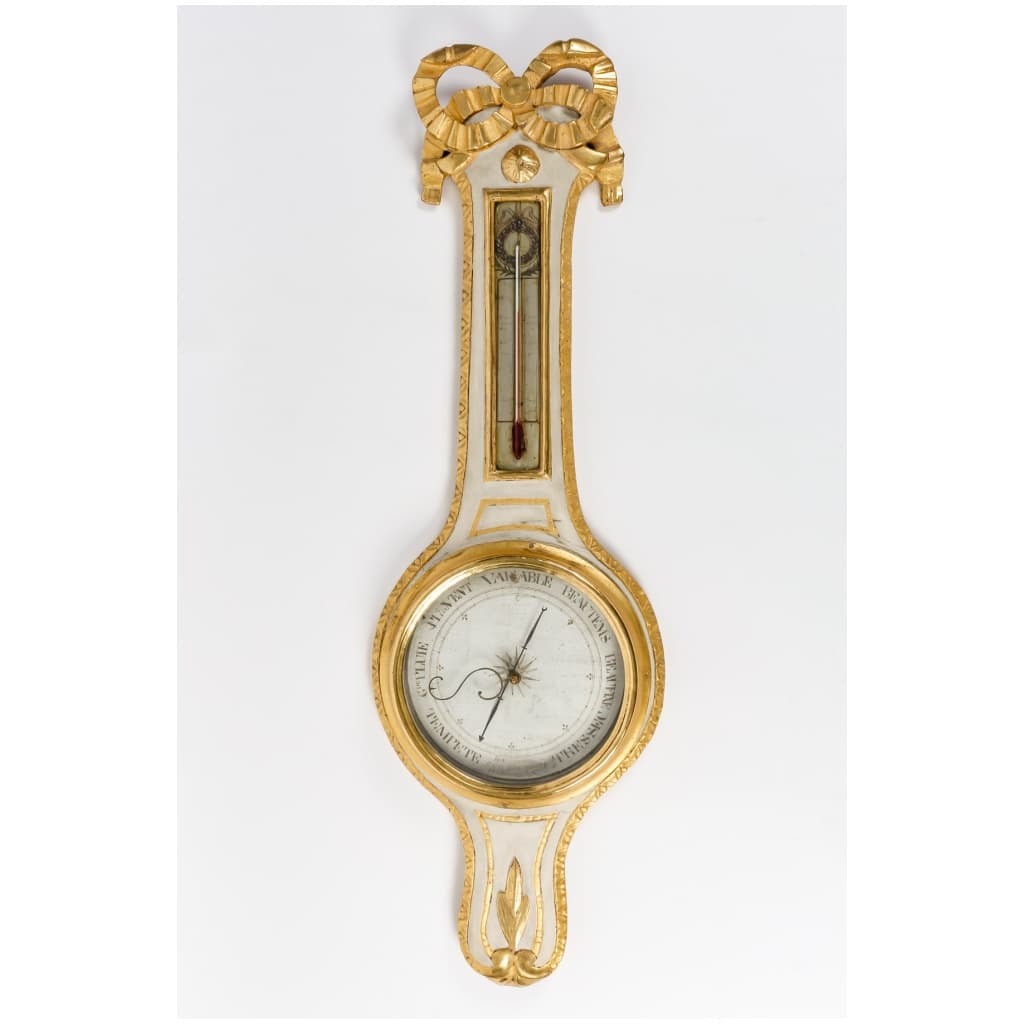 BAROMETER - LOUIS PERIOD THERMOMETER XVI (1774 – 1793). 3