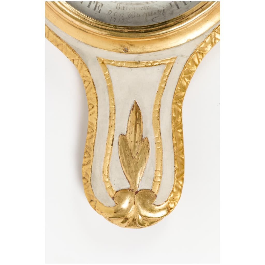 BAROMETER - LOUIS PERIOD THERMOMETER XVI (1774 – 1793). 4