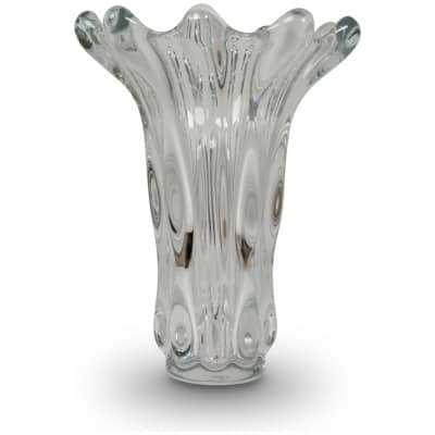 Vase en cristal, années 1920