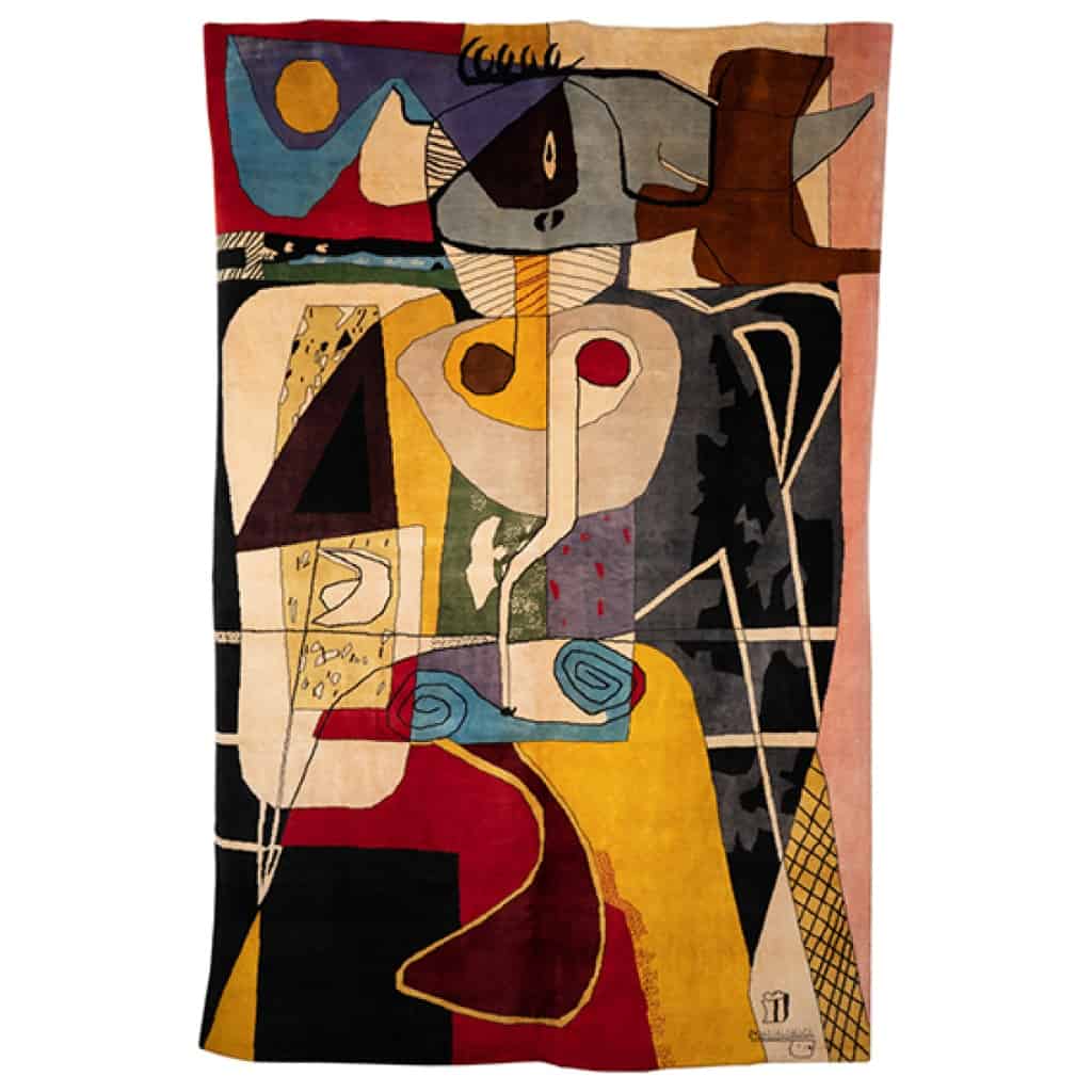 According to Le Corbusier, Carpet, or tapestry “Taurus II”. Contemporary work. 3