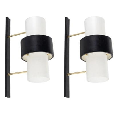 1960 Pair of Lunel sconces