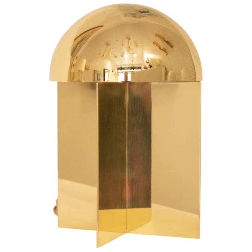 Pair of OTTO lamps in brass, ITEM edition, Paris 4