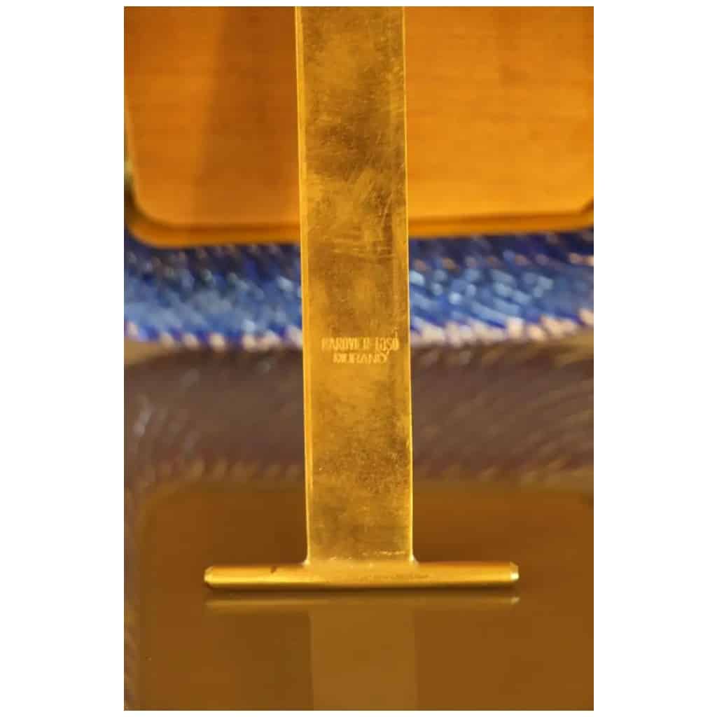 Cadre photo torsadé bleu saphir des années 2000 en verre de Murano et laiton de Barovier e Toso 12