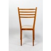 Suite de six chaises de salle à manger, Italie, années 1950-60 8