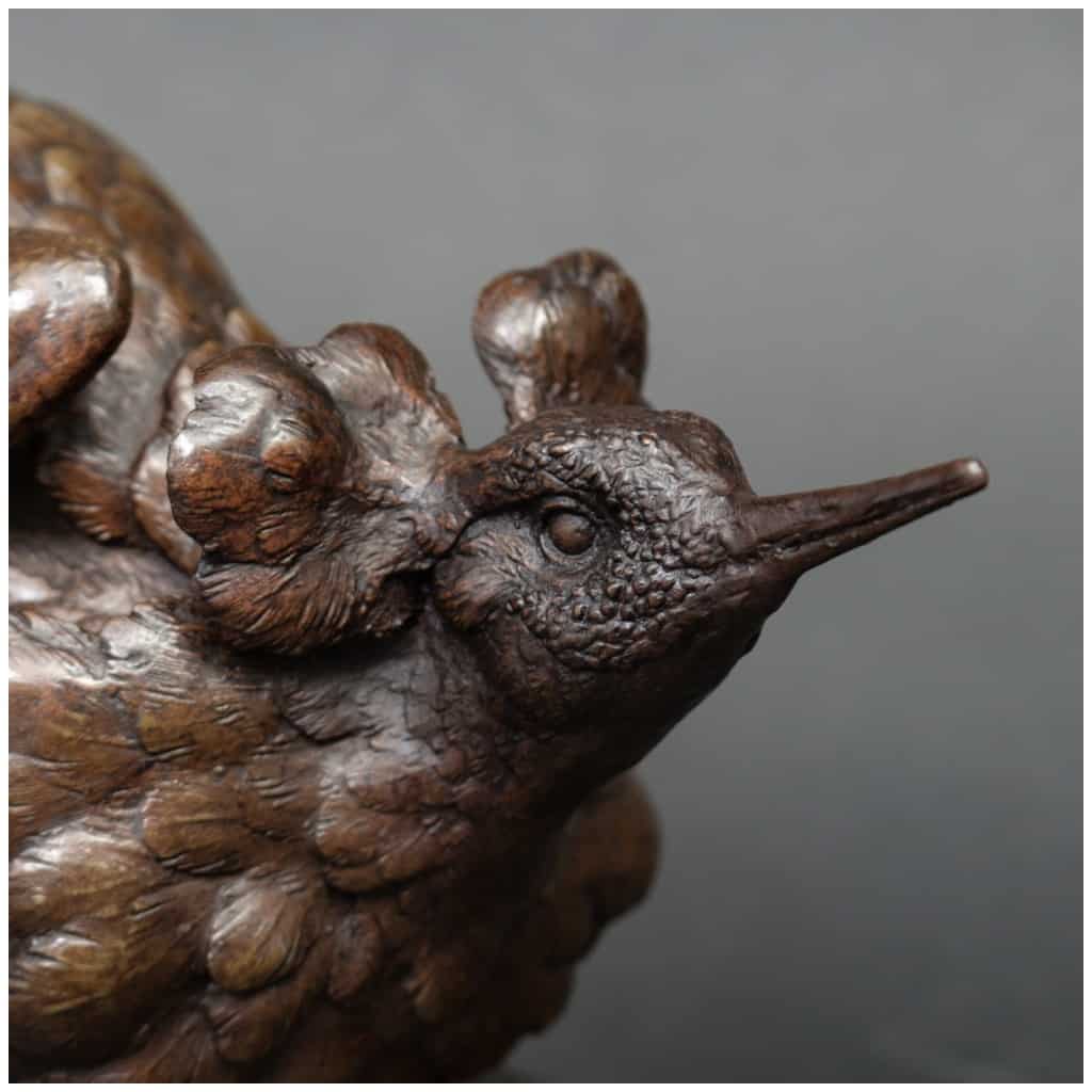Sculpture – Grouse En Bronze , Jules Moigniez (1835-1894) 7
