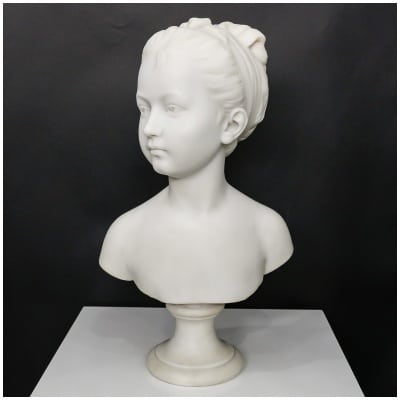 Buste De Marie-Louise Brongniart , Jean-Antoine Houdon (1741-1828)