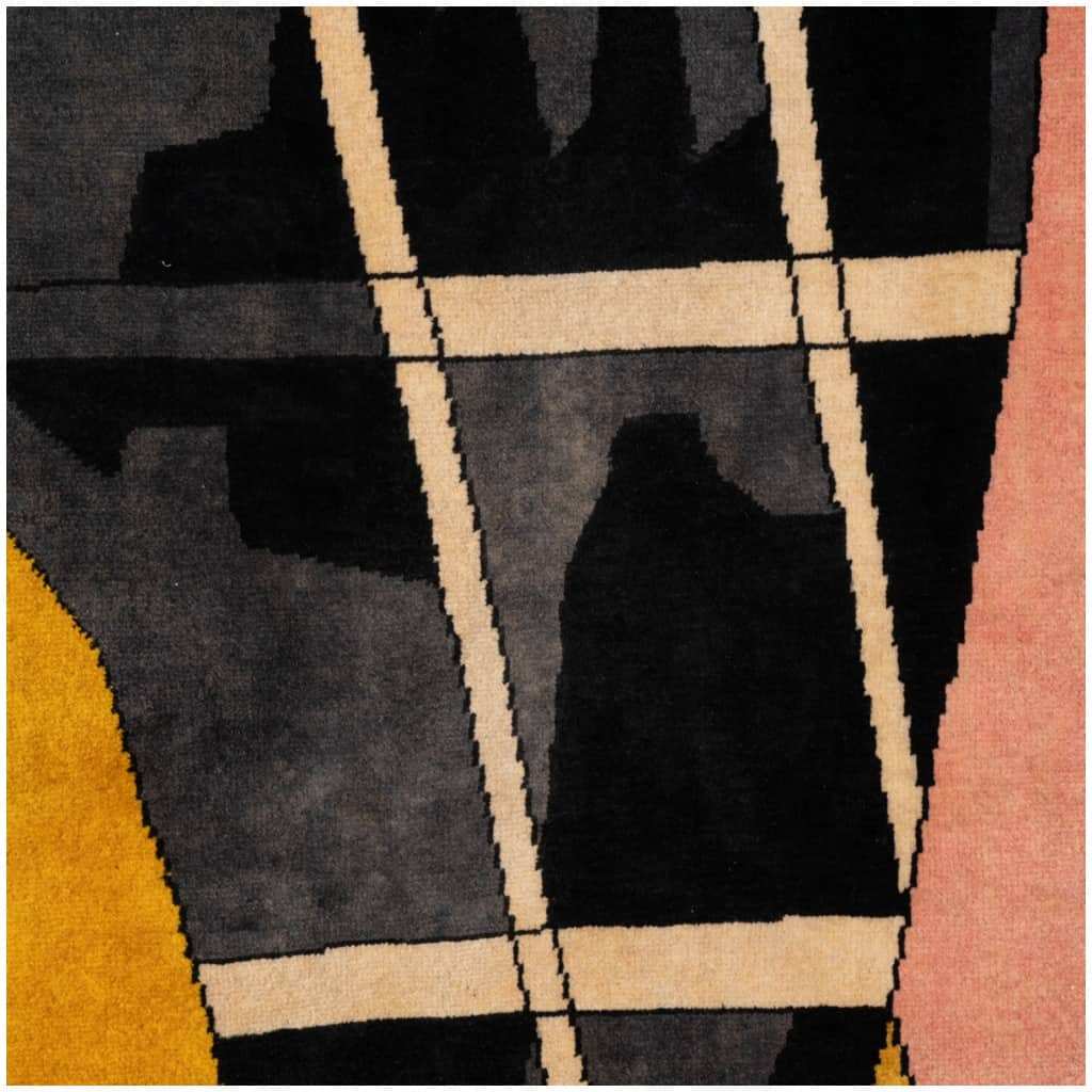 D’après Le Corbusier, Tapis, ou tapisserie « Taureau II ». Travail contemporain. 4