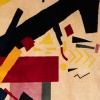 D’après Malevitch. Tapis, ou tapisserie en laine. Travail contemporain 12