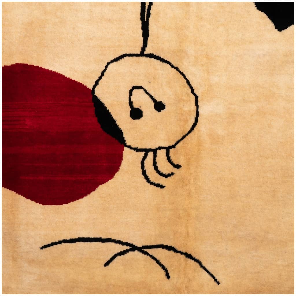 Tapis, ou tapisserie, en laine. Travail contemporain. 4