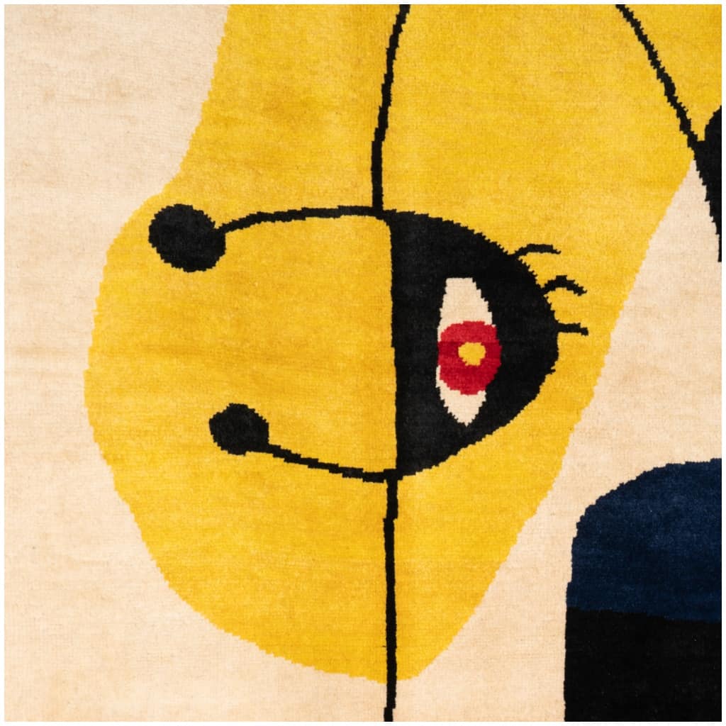Tapis, ou tapisserie, en laine. Travail contemporain. 6