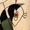 Tapis, ou tapisserie, en laine. Travail contemporain. 13