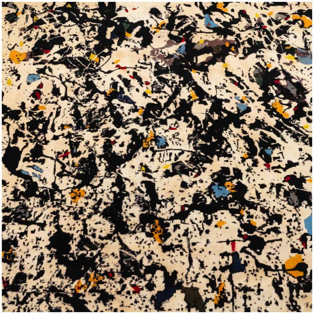 Danhôo. Tapis, ou tapisserie, en laine. Travail contemporain 6