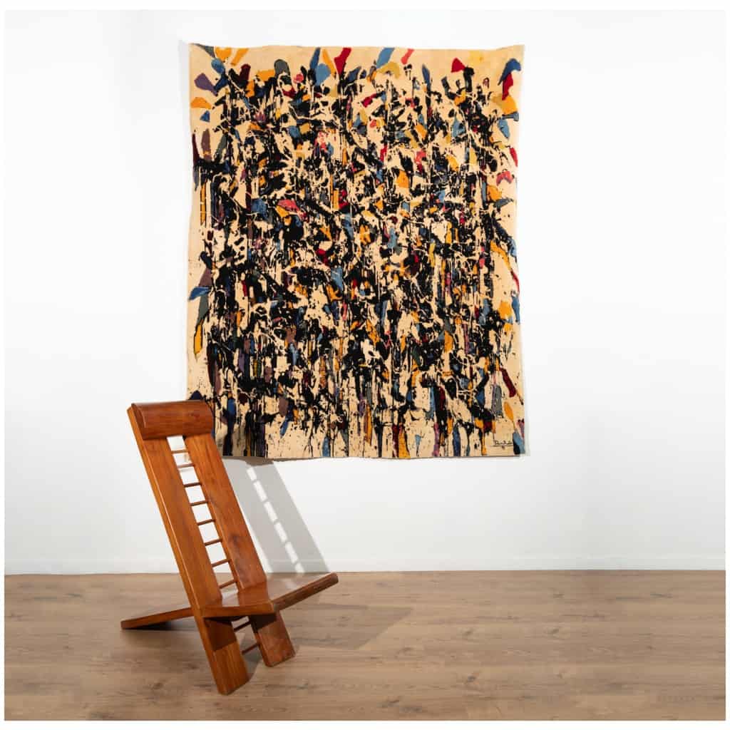 Danhôo. Carpet, or tapestry, in wool. Contemporary work 3