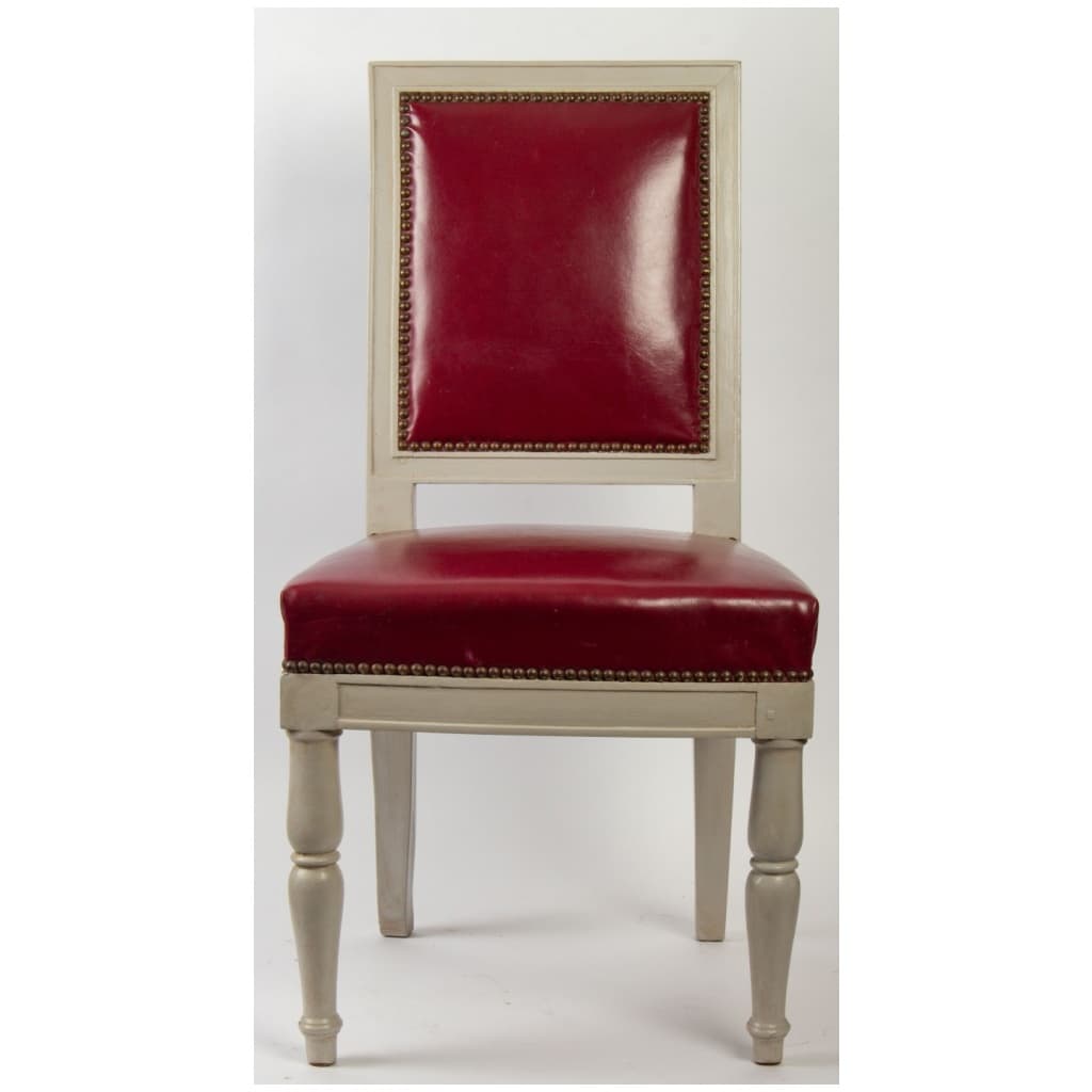 Paire de chaises d’époque 1er Empire (1804 – 1815). 11