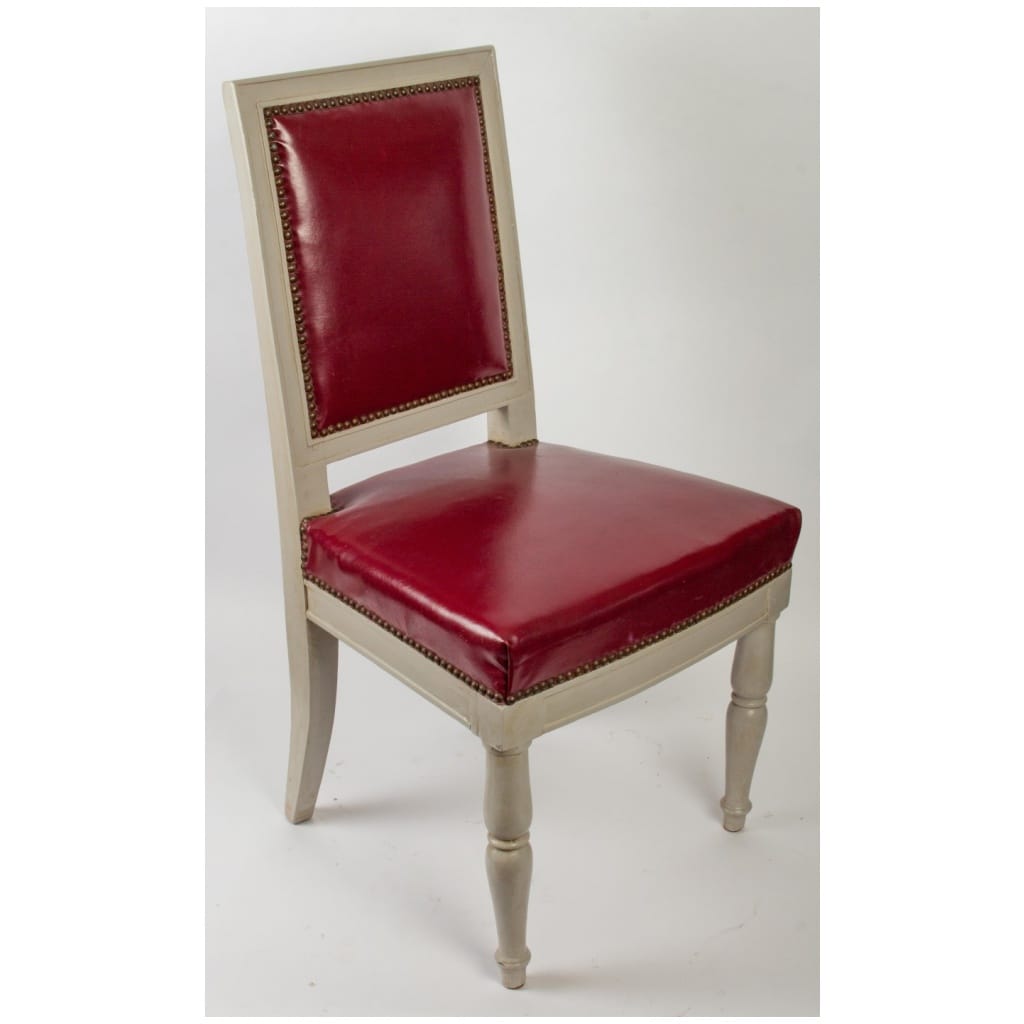 Paire de chaises d’époque 1er Empire (1804 – 1815). 10